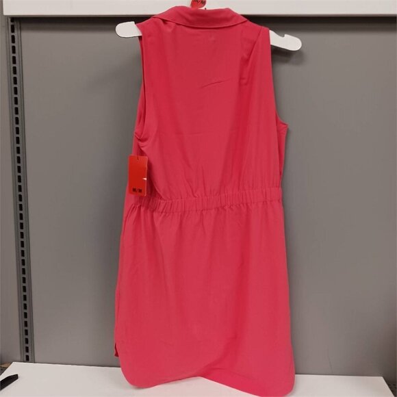 Lole Coral Sleeveless Dress M NWT Lightweight Travel Casual Summer Fitness - Picture 2 of 5